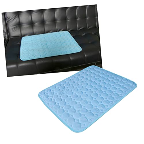 BESPORTBLE House 62x50cm Pet Cool Mat Summer Cooling Beds Soft Material Breathable Heat Dissipation Pad for Dogs Cats - size: 62*50*0.3cm