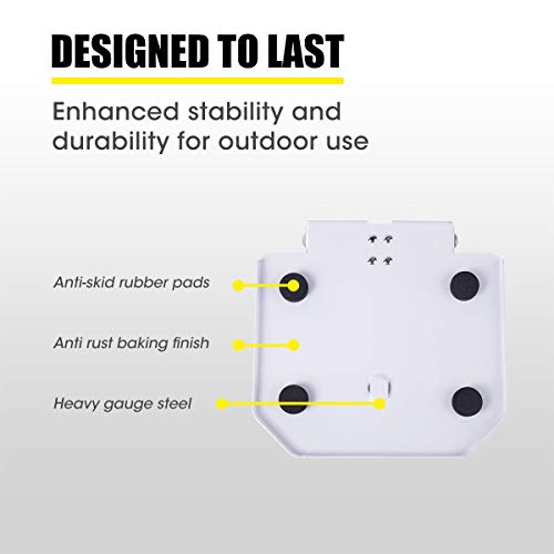 BACOENG Outdoor Dog Water Fountain Step On, Dog Sprinkler Paw Activated for Large Dogs, Pet Drinking Water Fountain with Upgraded Valve