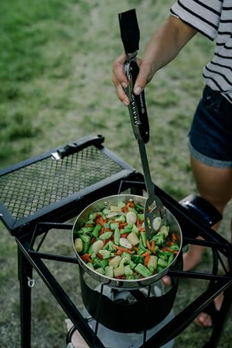 Stansport Stainless Steel Camping Cookware Set – Durable Nesting Mess Kit for Backpacking, Hiking & Outdoor Cooking – Compact Portable Pot & Pan with Carry Bag – Multiple Sizes for Family to Solo Use - style: 7 Piece