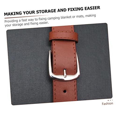 Abaodam Handled Carpet Strap for Camping and Picnics Portable Blanket Carry Strap for Yoga Mats and Outdoor Rugs Easy Fastening and Storage Compact Design for Travel Use