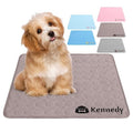 NIBESSER Personalized Dog Cooling Pad for Dog Cats Kennel Ice Silk Portable & Washable Summer Pet Self Custom Cooling Bed Blanket Crate Sleep Mat, Coffee - color: Coffee