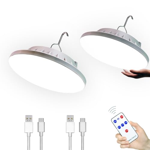 [120 LED ] Solar Camping Lights Rechargeable Portable Lantern Tent Lamp 5 Mode USB Remote Control Hanging Waterproof for Home Indoor Outdoor Emergency Courtyard 2 Pack - color: 4500Mah-120Led-2 Pack