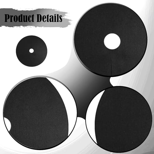10Pcs Tree Weeding Barrier Mats Ground Covers Tree Protection Mats for Landscaping, Black - color: black