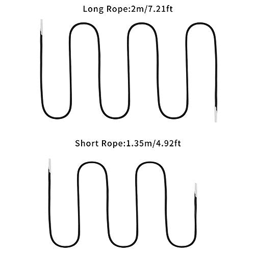 Replacement Cord for Zero Gravity Chair, 4 Pack Universal Replacement Elastic Cords Repair Tool Kit for Sun Lounger, Garden Chairs, Outdoor Recliners, Anti Gravity Chair, Bungee Chairs
