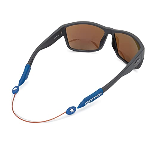 Pilotfish No Tail Adjustable Eyewear Retainer Cable Strap: Sunglasses, Eyeglasses, Glasses (14 Inch, Freedom) - color: Freedom, size: 14 Inch