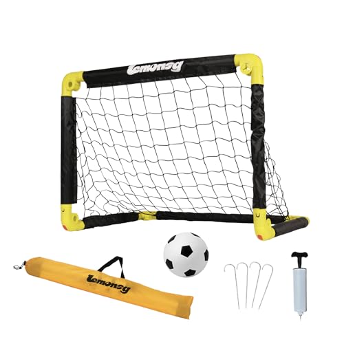 Small Soccer Goals for Kids, Foldable Mini Soccer Goal Set with Portable Soccer Net for Kids, Kid Soccer Goal for Indoor Outdoor Backyard Play, Soccer Toy Gift for Children - size: Elite Green: 23.62×17.71×17.71 inch in goal+ball