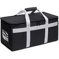 Insulated Delivery Bag Carrier Large 22"x10"x10" Commercial Grade (Chafing Dish, Warming Tray, Grocery, Pizza, Casserole) - size: Large, style: Commercial Large