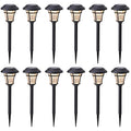 MAGGIFT 12 Pack Solar Pathway Lights Outdoor Solar Garden Lights for Patio, Yard, Driveway