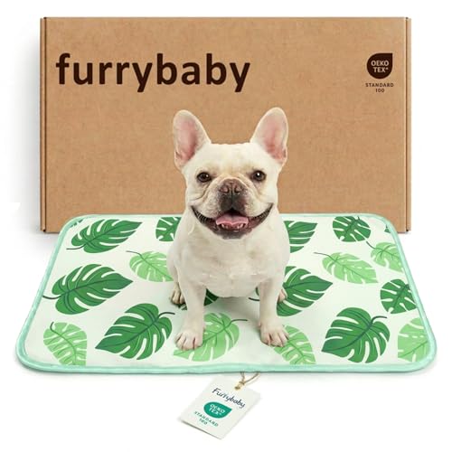 Dog Cooling Mat for Dogs & Cats, Soft Breathable Cooling Pad for Dog Bed, 30"x20" Self Cooling Crate Mat for Dogs, No Gel Washable Non-Slip Pet Cooling Mat Indoor Outdoor, Leaf - color: Leaf, size: 30"x20"(Medium)