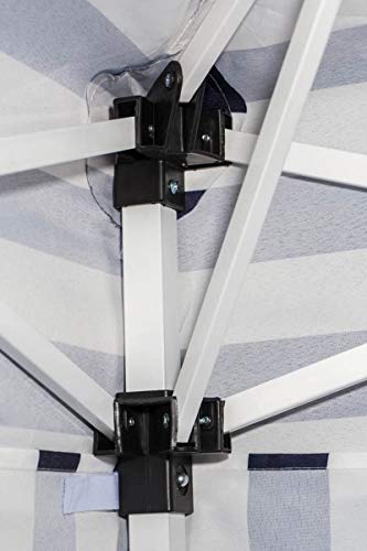 Impact 4'x4' Pop up Changing Dressing Room, Black and White - color: Black,White