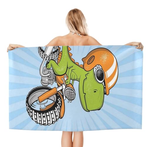 Cute Dinosaur Beach Towel for Kids/Boys/Toddler/Baby, Personalized Microfiber Beach Towels Bulk, Quick Dry Beach Towel for Pool, Lightweight Bath Towels Oversized Clearance 30"x 60" - color: Dinosaur1, size: 30"x 60"