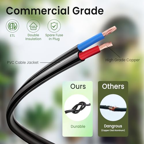 Outdoor String Lights 400FT(4x100) Patio Lights with 212 (12 Spare) Shatterproof Bulbs, String Lights for outside Waterproof hanging for Party,Wedding,Yard, Porch, Bistro, 2200K, Black cord - color: Black, size: 400ft