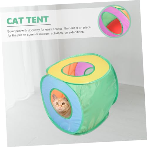 Toddmomy Square Foldable Up Tent for Cats and Dogs Outdoor Sun Shelter House Easy Indoor Outdoor Use for Exhibitions and Journeys