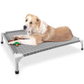Elevated Dog Bed Pet Cot - Dog Cots Beds for Large Dogs | Detachable Raised Cat Dog Pet Bed for Large Dogs - size: Large-open