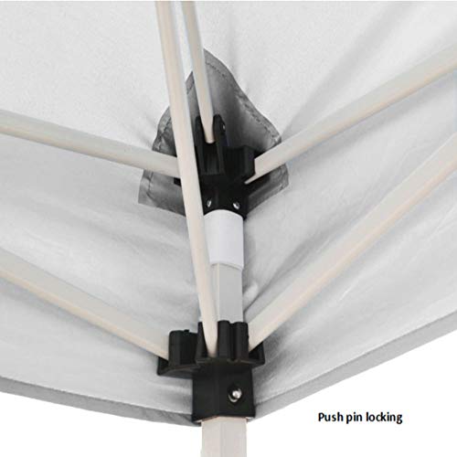 Impact Canopy 040000001 Slant Leg Canopy, 10' x 10', White-No Sidewall - color: White, style: No Sidewall