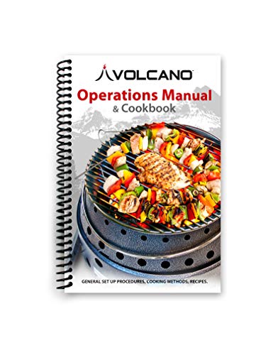 Volcano 3 Collapsible Portable Grill & Stove with Lid & Cookbook 19,500 BTU Burner 13” Cooking Surface Includes Carry Bag Regulator Hose & Heat Diffuser for Camping Tailgating & Dutch Oven Cooking - style: Volcano 3 – Full Kit (Lid + Cookbook)