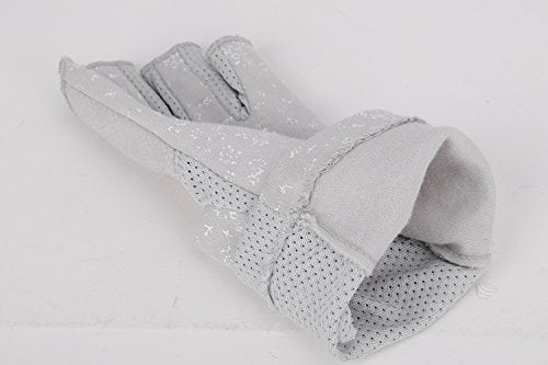 Lightweight Summer Fingerless Gloves Men Women UV Sun Protection Driving Cotton Gloves Nonslip Touchscreen Mittens - color: Gray
