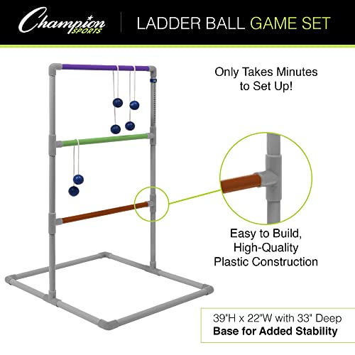 Champion Sports Pro Ladder Golf Game Set Multi