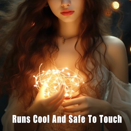6 Pack Fairy Lights Battery Operated with Timer 2PCS Remote 6.5ft 20LED Warm White Twinkle Lights Waterproof Silver Wire Fireflies Lights DIY Mason Jar Wedding Party Christmas Centerpiece Table Deco - color: Warm White, size: 6.5ft
