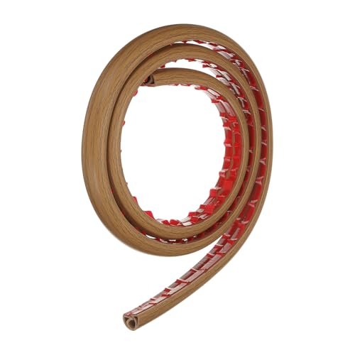 HARFINGTON 4ft Cord Cover Floor W0.3 x H0.3 Inner Channel PVC Hide Extension Cable Floor Wire Hider Wire Covers Protector for Prevent Cable Trips Cables Management, Yellow - color: Yellow, size: W0.3"xH0.3"x4ft