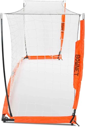 Bownet Portable Folding Soccer Goal – Pop Up Backyard & Training Soccer Net for Indoor or Outdoor – Easy Setup with Carry Bag - size: 4 x 12 Feet