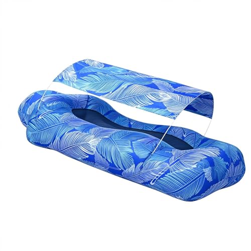 Inflatable Beach Lounger, – Stylish Pool Air Sofa Sun, Shade Easy Set Up, Hiking Outdoor Camping Picnic Vacation | Outdoor Camping Hiking Picnic Vacation Backyard Seaside Versatile