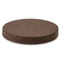 Tromlycs Round Chair Seat Cushion Pad 16 inch for Circle Bistro Chairs Non Slip Foam Cushion Brown - color: Brown, size: 16 inch