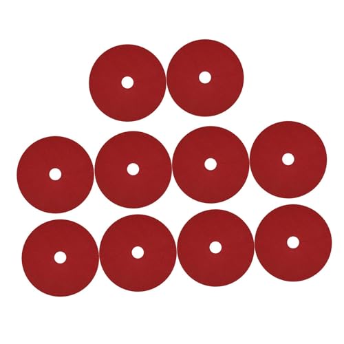 10Pcs Tree Weeding Barrier Mats Ground Covers Tree Protection Mats for Landscaping, red - color: red