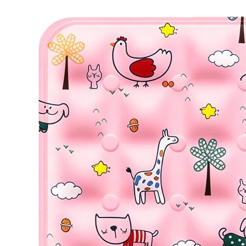 Dog Cooling Pad, Gel-Filled Pet Cooling Mat, Cat Summer Crate Mat, Self Pressure Activated Bed, for Travel, Car Seat, Camping, Outdoor, Indoor, Crate, Floor, Sofa, Kennel