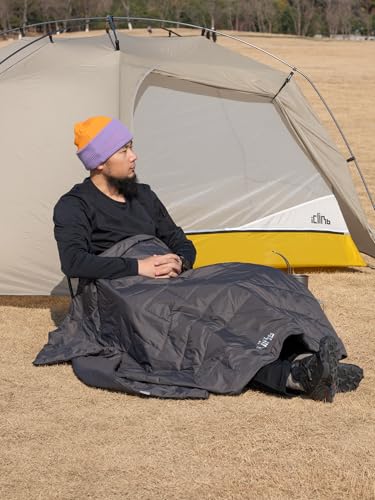 iClimb 3M Thinsulate Insulation Warm Camping Blanket Ultralight Compact - color: Dark Grey, size: 39” × 57”, 0.62 lb