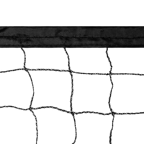 Aoneky 21FT Portable Volleyball Net Replacement, Pickleball Net, Badminton Net for Outdoor & Indoor, Backyard, Beach, Court Practice, Includes 4 Hanging Strings, Multi-Braided Nylon Fabric