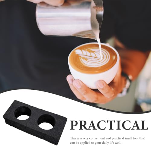 ULTECHNOVO 2-Pack Cup Carrier Tray 2-Cup Drink Holder for Takeout Milk Tea Coffee Beverage Convenience 9.44X3.93X2.55 Inch Durable Caddy Food Accessory