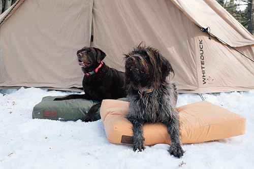 WHITEDUCK Dog Bed Cover (Brown) 41" L x 33" W x 4.3" th (XL) - color: Brown - Only Cover, size: X-Large