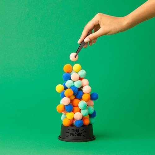 The Fuzzies Stacking Game – Build an Absurd, Gravity Defying Tower Out of Soft Fuzzballs