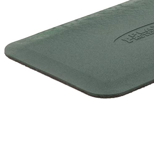 Gorilla Playsets 09-0012-PAIR-G Protective Rubber Mat For Swing Set of 2 Mats, Green - color: Green