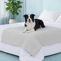 ZOMISIA Premium Cooling Blanket for Large Dogs - Q-MAX>0.5 Cold Breathable Washable Extra Large Pet Mat, Travel Soft Dog Summer Essentials, Grey, 50"x60" - color: Grey, size: XL(50x60")