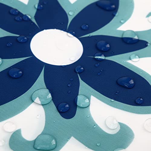 Pyonic Outdoor Pillow Covers 16x16 Spring Summer Garden Waterproof Throw Pillow Covers Cushion Case Patio Pillows for Couch Tent,Set of 4,Blue - color: Blue, size: 16" x 16" (Pack of 4)