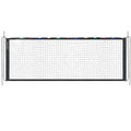 Aoneky 20ft LED Light Up Badminton Net, Glow in Dark Outdoor Sports Net with 4 Ropes, Portable for Backyard Beach Night Games