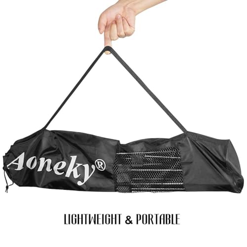 Aoneky Mini Portable Tennis Net for Driveway - Kids Soccer Tennis Net - Pickleball Net - size: 6.8 Feet