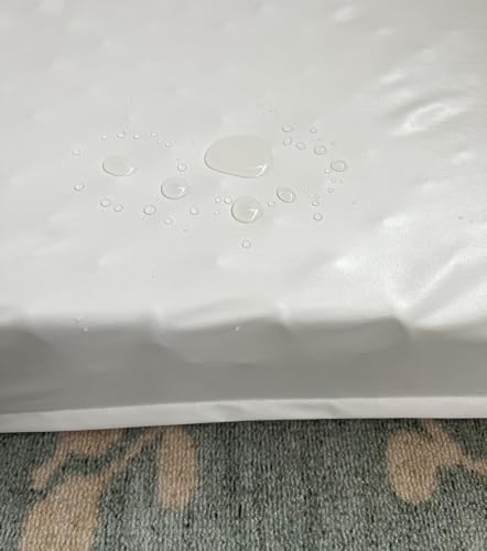 Waterproof Dog Bed Liner with Zipper Removable Washable for 24 x 18 Inch Dog Crate Beds - size: 24x18x3 inch