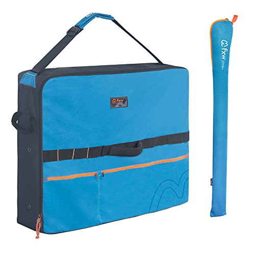 FXW Specialized Dog Playpen Storage Bag (Not Suitable for Other Brands), Designed for RV Trips, Fits 40" H 8 Panels and 9 Stakes, 1 Pack│Patented - color: Blue, size: 40 inch(1 Pack)