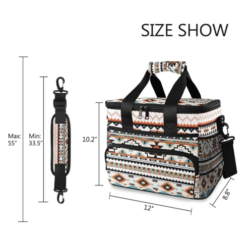 Cooler Bag Insulated Picnic Bag Large Lunch Box Reusable Tote Bag Soft Sided Portable Beach Cooler Grocery Camping - color: D488