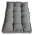 Large Floor Pillow Meditation Cushion,Tufted Seat Cushions Kids Reading Nook Cushion Floor Pillows Seating for Adults,Thick Floor Cushion Sitting Pillow for Living Room Balcony Outdoor（Gray）