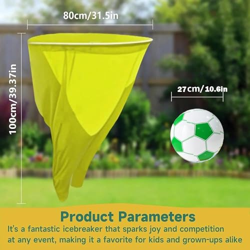 SirChic Giant Granny Pants Yard Game Set, Giant Outdoor Tossing Game for Adults & Family Parties, Team Relay Lawn Fun - color: GNYL