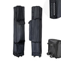 Canopy Portable Folding Bag for 10x10 Pop Up Canopy Tent, Heavy Duty Roller Bag Wheeled Bag, 10x10 FT - size: 10x10