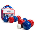 Franklin Sports Bocce Ball Set — 8 All Weather Bocce Balls and 1 Pallino — Beach, Backyard Lawn or Outdoor Party Game — Professional, American, and Starter Set Options - style: American