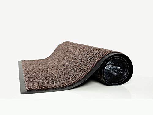 Guardian Golden Series Chevron Indoor Wiper Floor Mat, Vinyl/Polypropylene, 3'x10', Green - color: Green, size: 3' x 10' (Rectangular)