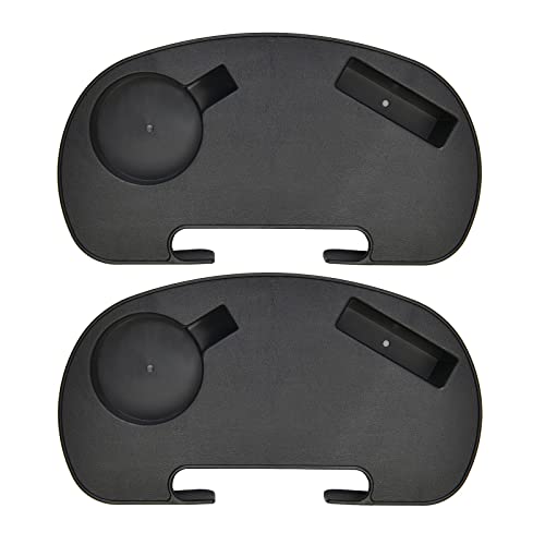 C-CHAIN Universal Zero Gravity Chair Tray, Cup Holder Tray for Fold Lounge Chair, Cup Holder with Water Cup Slot and Cellphone Slot (Small, 2 pcs) - color: Small, size: 2 pcs