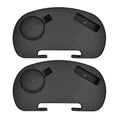 C-CHAIN Universal Zero Gravity Chair Tray, Cup Holder Tray for Fold Lounge Chair, Cup Holder with Water Cup Slot and Cellphone Slot (Small, 2 pcs) - color: Small, size: 2 pcs