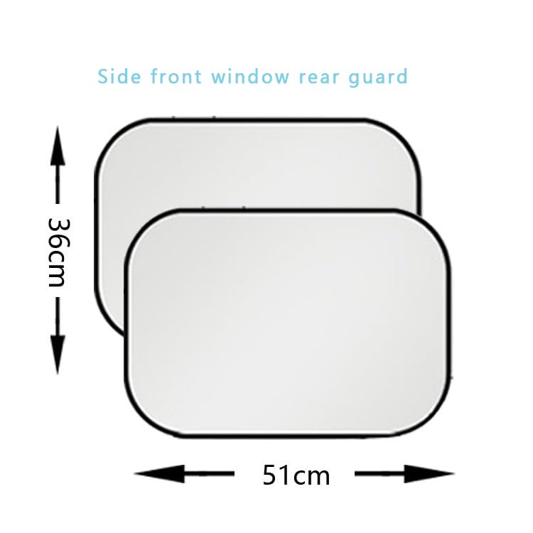 Car Sunshades for Capri EV 2024-2025, Windshield Breathable Portable Visor Sunproof UV Rays Privacy Protection Blocking Mosquito